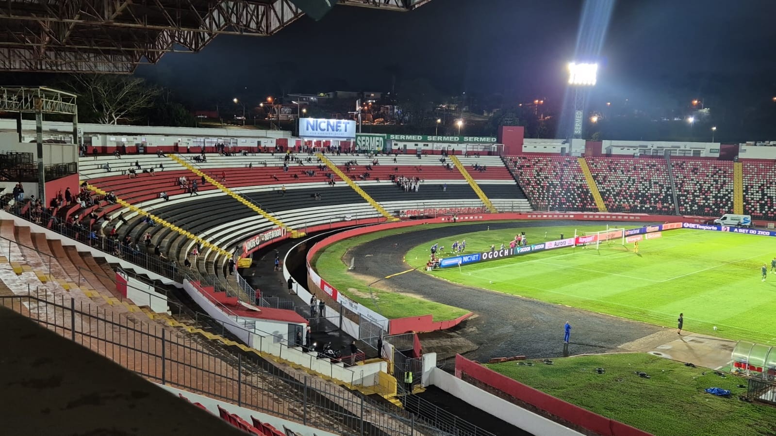 Botafogo-SP volta tem menos 900 torcedores pelo 2º jogo seguido no Santa Cruz