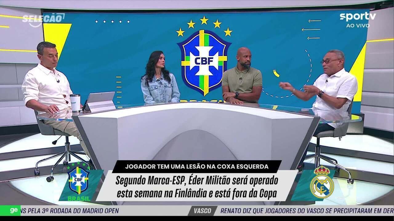 Real Madrid confirma lesão e Éder Militão está fora da Copa do Mundo