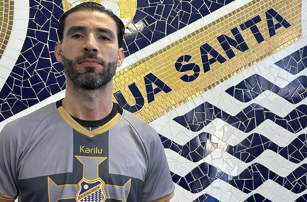 Vanderlei acertou com o Água Santa — Foto: Reprodução/Redes Sociais