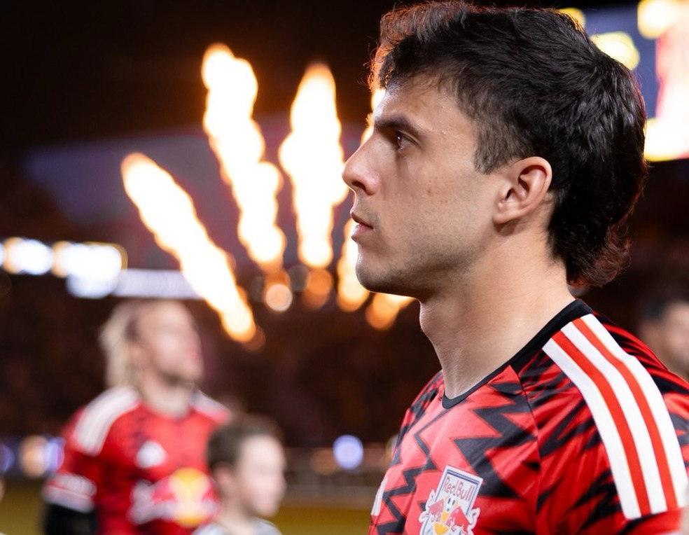 Carballo está emprestado pelo Grêmio ao New York Red Bulls — Foto: Divulgação/NY Red Bulls