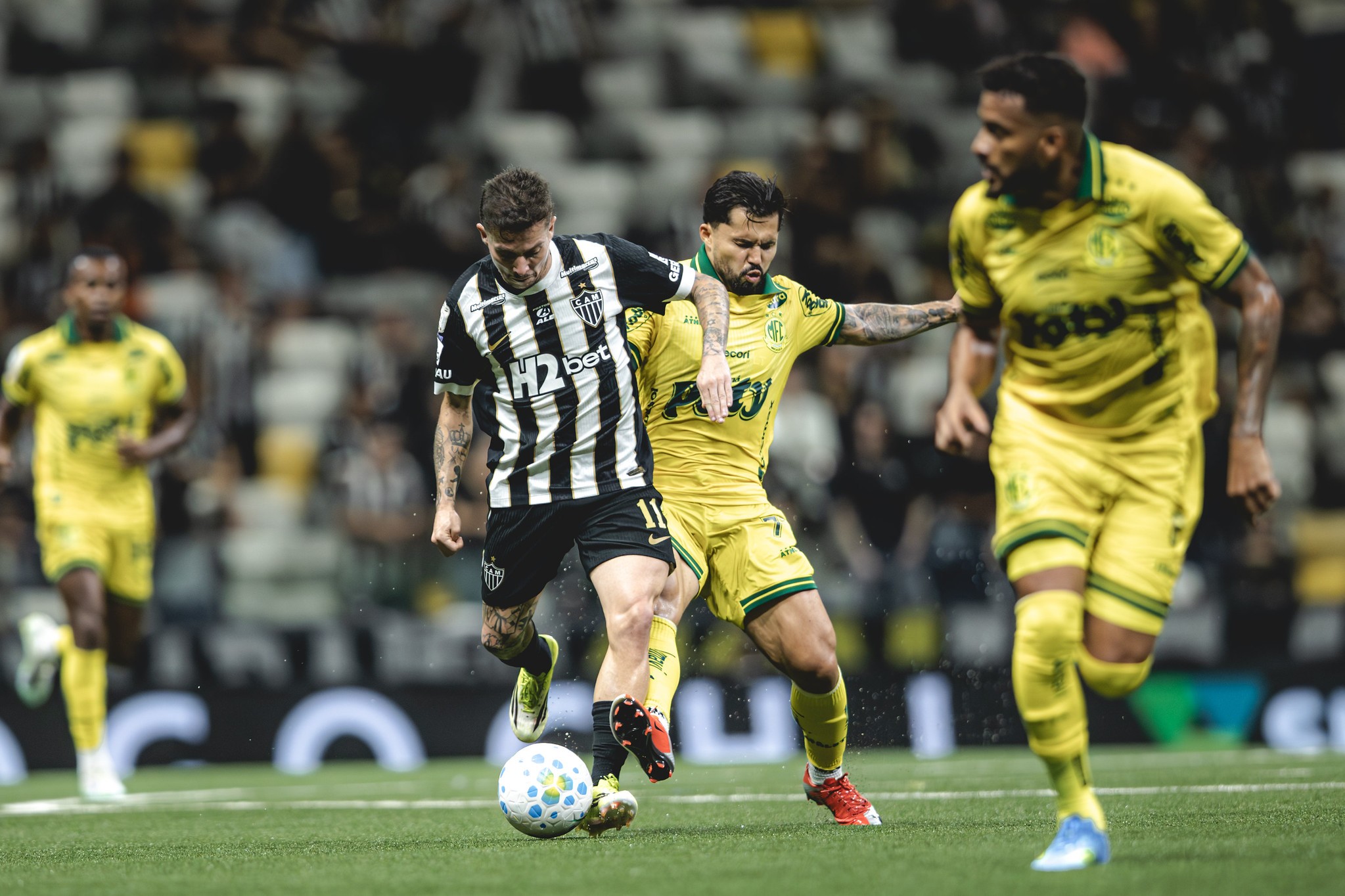 Atuações do Atlético-MG: Bernard se destaca, e ataque volta a funcionar em vitória