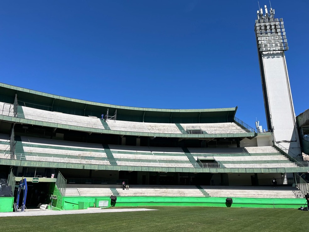 Estádio Couto Pereira vai receber Grêmio x Fluminense, pela Libertadores — Foto: Edgard Maciel de Sá