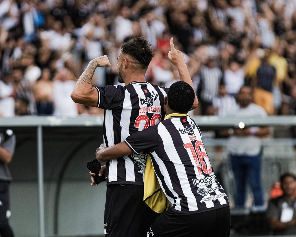 Dudu Nardini em ação pelo Botafogo-PB