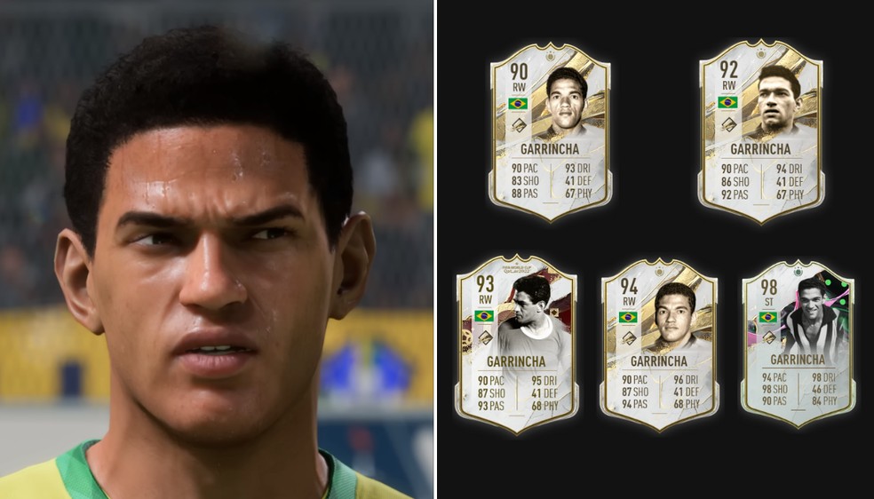 FIFA 23 tem faces realistas de todas as lendas brasileiras, fifa