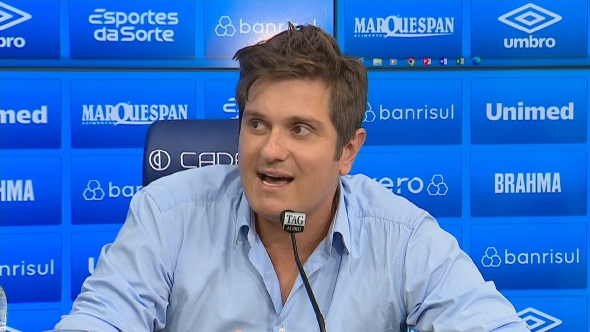 Vice do Grêmio indica avanços em negociações por Pavón e lateral do Guarani.