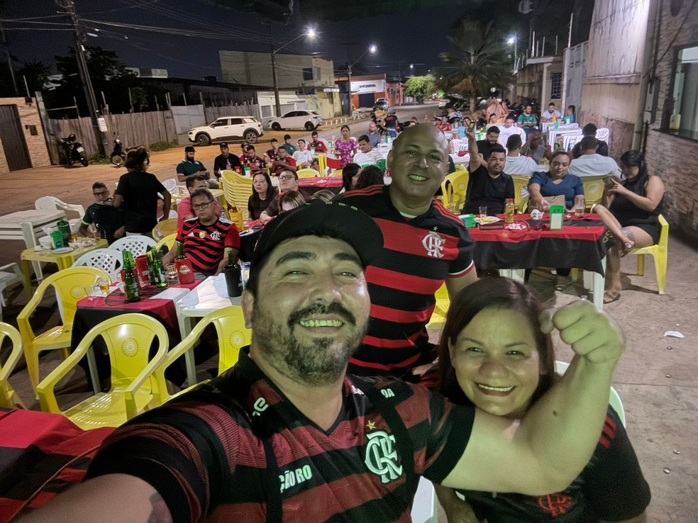 Torcedor Tim Orellana faz parte da embaixada do Flamengo Nação Rondônia — Foto: Arquivo Pessoal