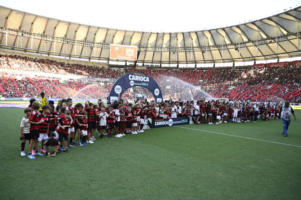 A decisão do Carioca registrou a maior renda do Flamengo no Maracanã — Foto: André Durão / ge