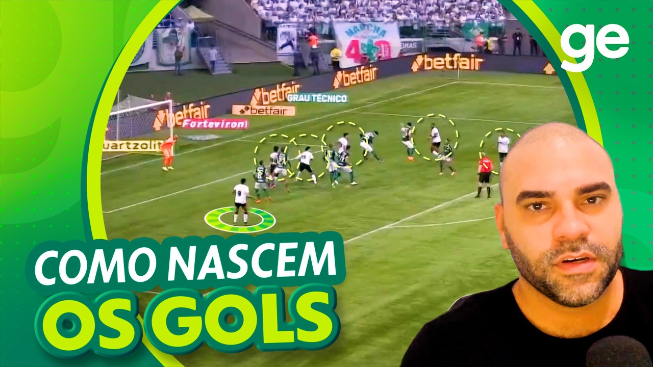 Como Nascem os Gols: veja a an&aacute;lise t&aacute;tica de tr&ecirc;s gols da 12&ordf; rodada do Brasileir&atilde;o 2023