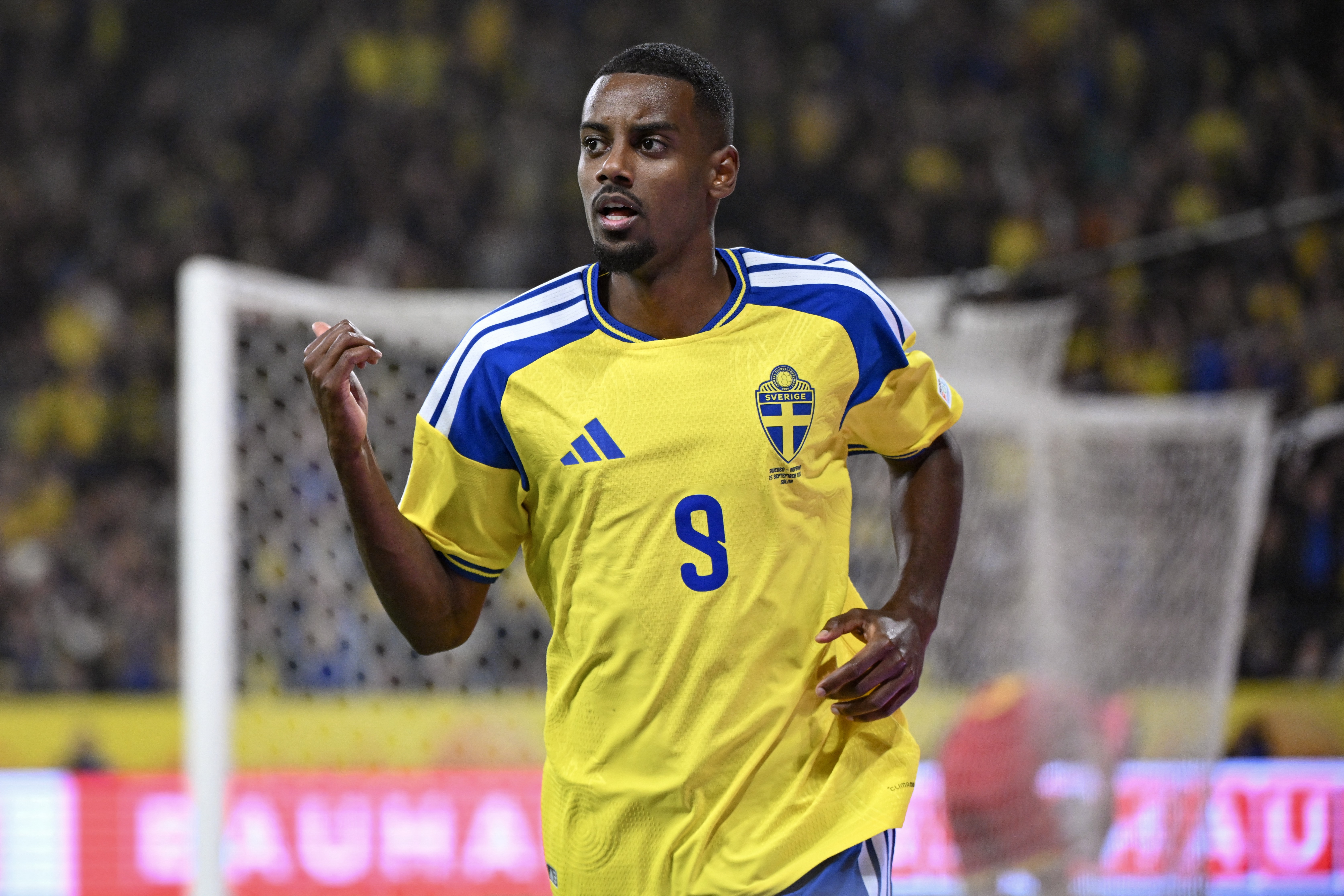 Isak, do Liverpool, é dispensado da Liga das Nações pela Suécia por causa de lesão