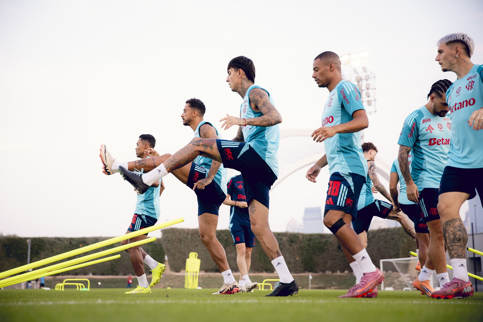 Flamengo no Catar: Sete atletas vivem expectativa de brilhar em Copa do Mundo em casa