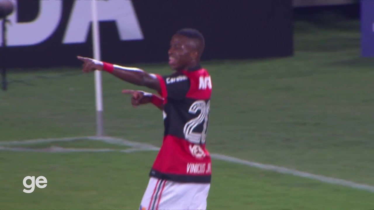Todos os gols de Vinicius Júnior pelo Flamengo