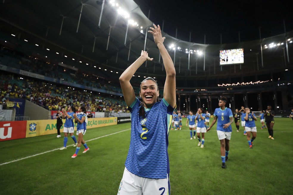 Antônia Silva, da seleção brasileira, deve seguir no futebol da Espanha — Foto: Lívia Villas Boas/CBF