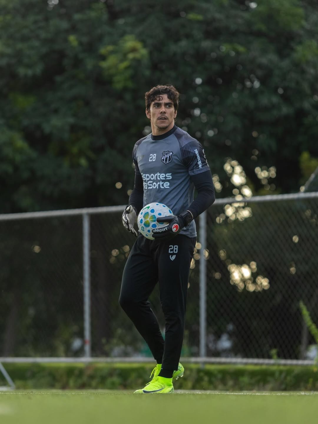 Exame de Richard descarta fratura, e goleiro do Ceará passará por ressonância