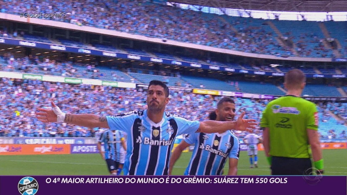 Suárez pode fazer último jogo pelo Grêmio na Arena contra o Goiás -  Notícias - Galáticos Online