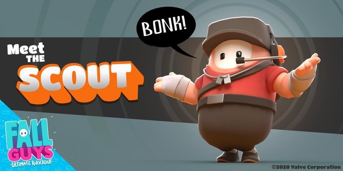 Fall Guys ganha skin em crossover com Team Fortress 2 | Ge