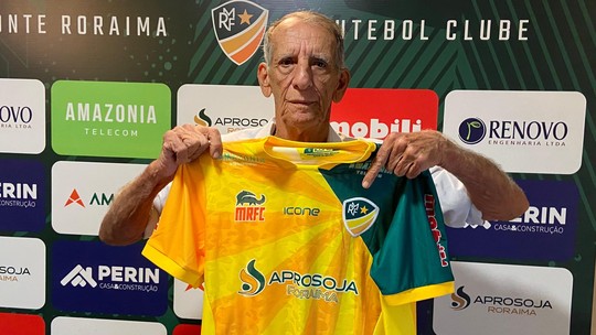 Técnico mais velho em atividade no Brasil assume o clube mais novo do futebol de Roraima - Foto: (Ivonisio Lacerda Júnior/ge.globo)