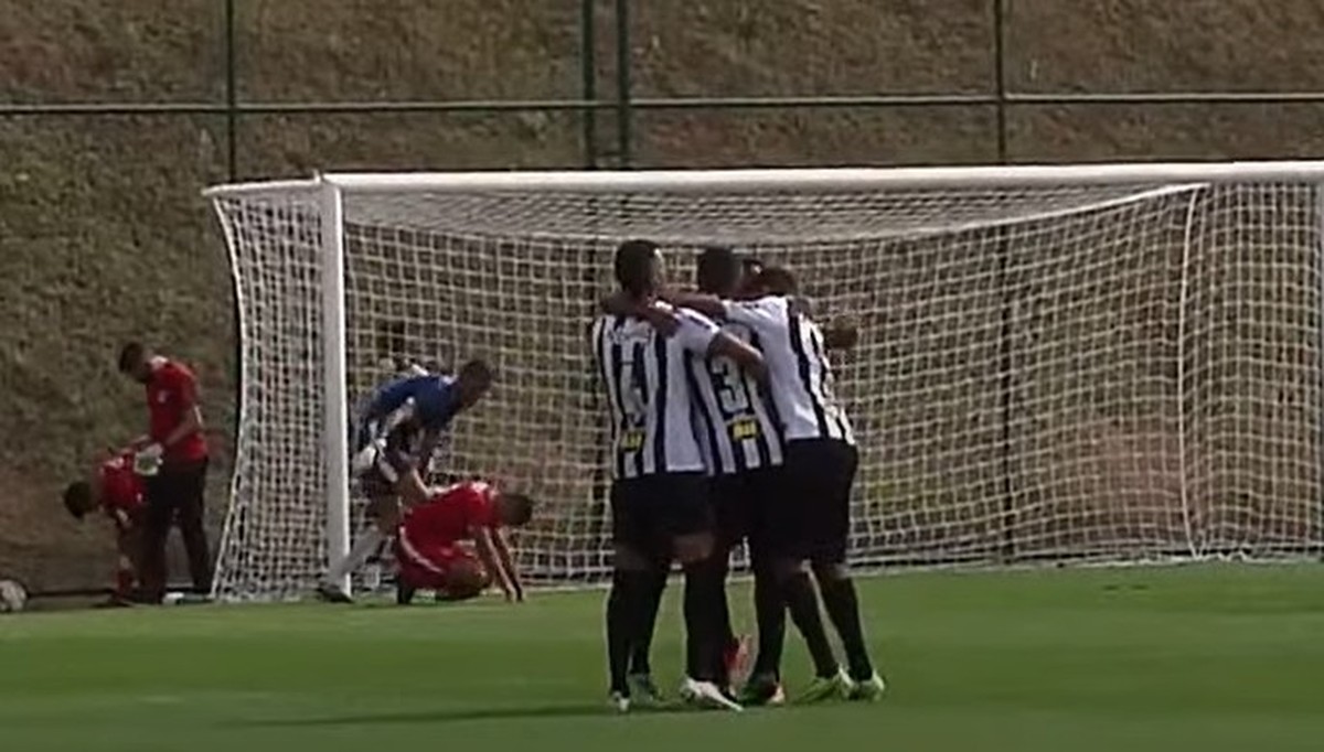 Atlético-MG deslancha no 2º tempo e goleia Guarani-MG pelo Mineiro Sub ...
