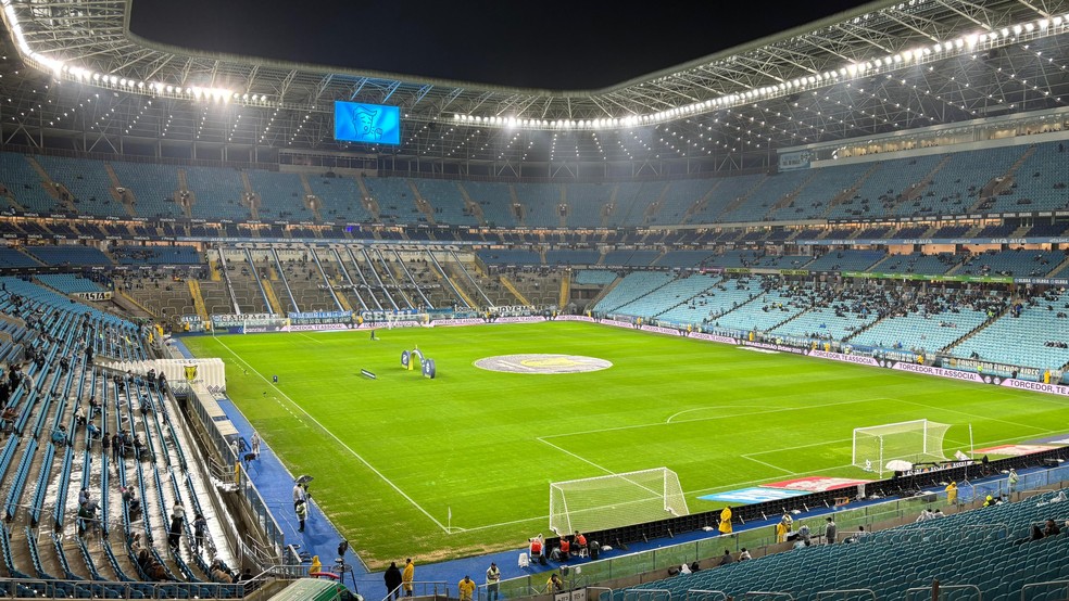 Arena será o palco de Grêmio x Botafogo — Foto: Rafael Favero