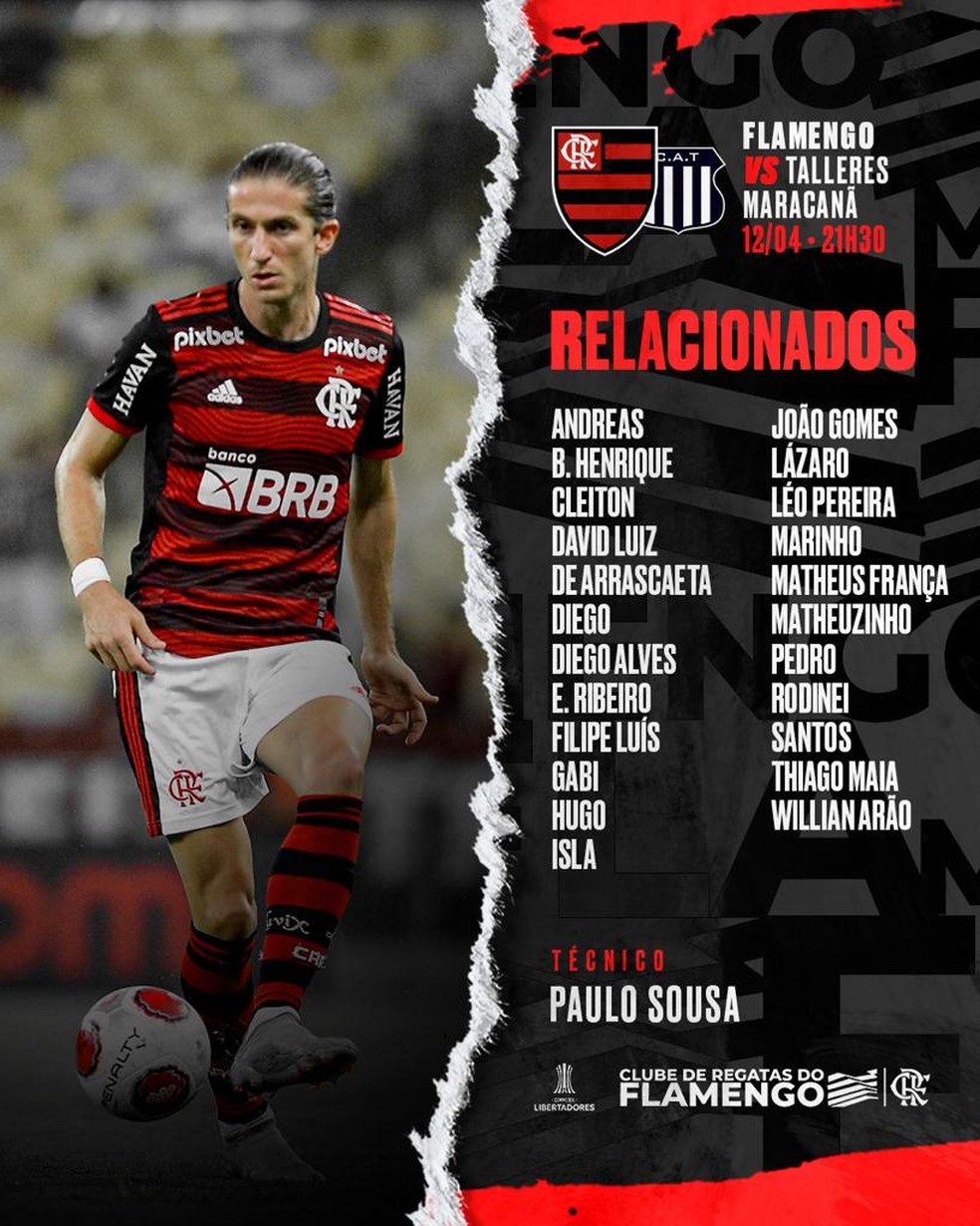 Veja o balanço de Fabrício Bruno e Marinho no Flamengo e saiba
