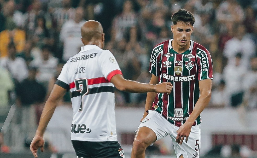 Bernal em Fluminense x São Paulo, pelo Campeonato Brasileiro — Foto: Lucas Merçon/FFC