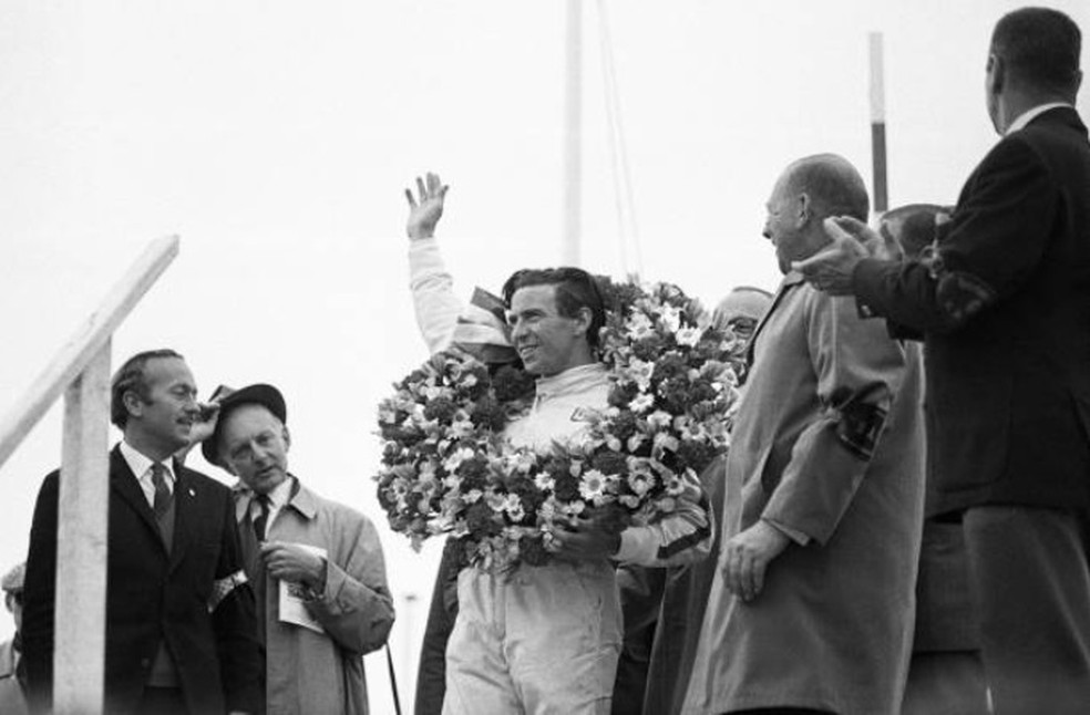 Jim Clark é o recordista de vitórias em Zandvoort, com quatro — Foto: Getty Images