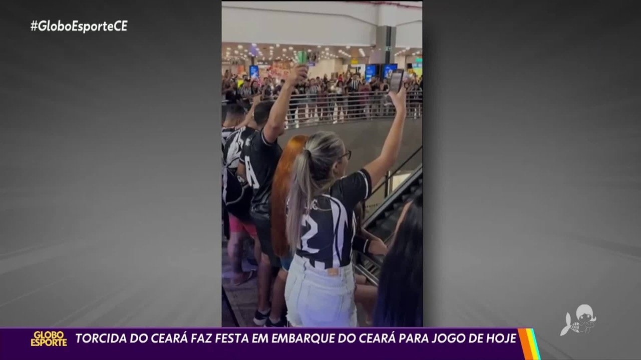 Torcida do Ceará faz festacomo apostar no esporte netembarque