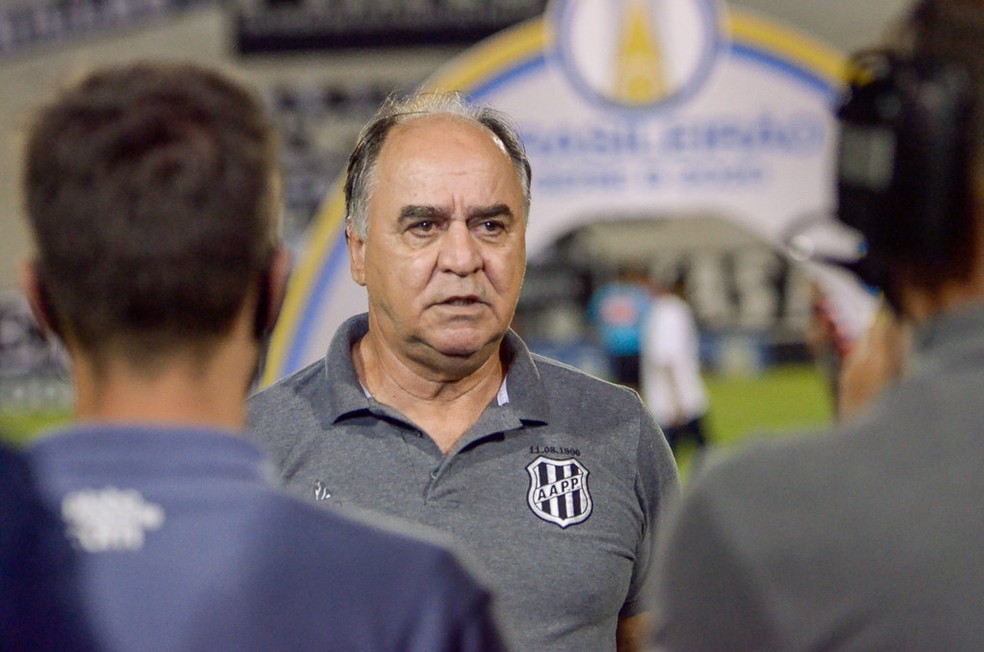 Último trabalho de Marcelo Oliveira como técnico foi na Ponte Preta — Foto: Álvaro Jr/ PontePress