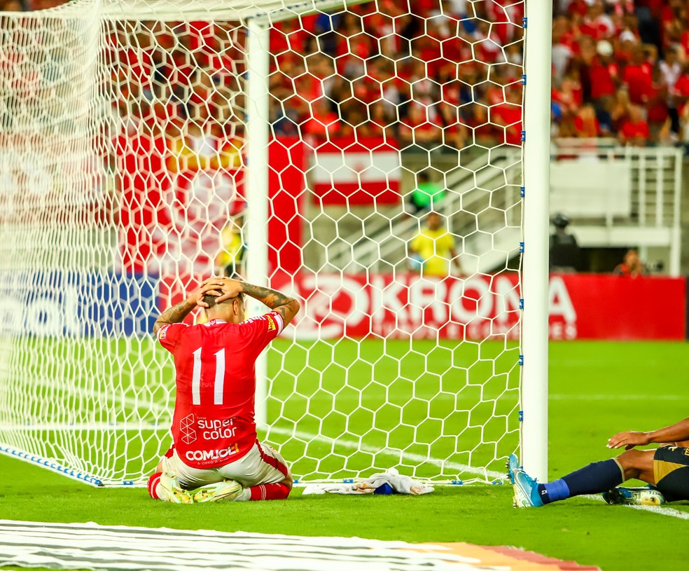 América-RN é rebaixado para a Série D um ano depois de acesso — Foto: Alexandre Lago