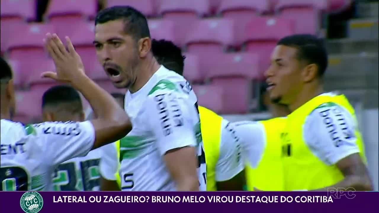 Bruno Melo vira destaque no Coritiba