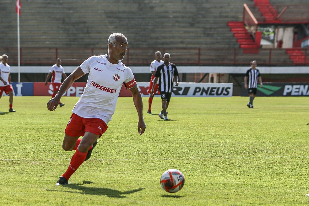 Masters America x Botafogo - Romário — Foto: João Carlos Gomes / America