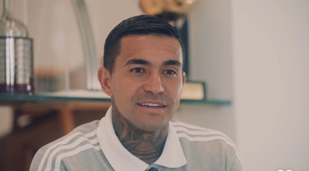Dudu deixou o Cruzeiro e assinou com Galo — Foto: Reprodução