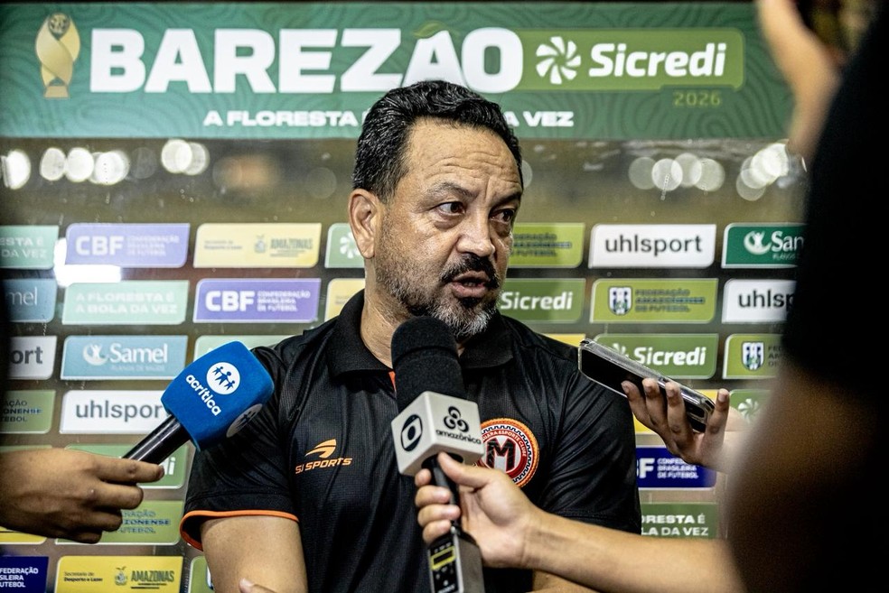Manaura ficou 13 jogos invicto sob o comando de Paulinho Kobayashi &mdash; Foto: Laiza Balieiro/Manauara
