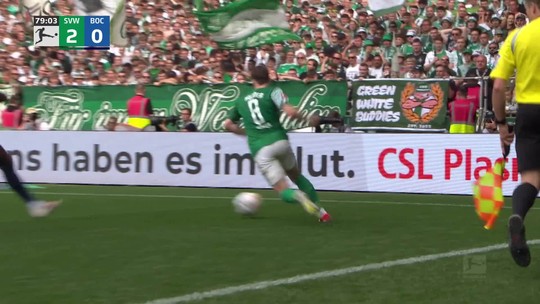 Werder Bremen 4 X 1 Bochum | Melhores Momentos | Campeonato Alemão - Programa: Futebol Alemão 