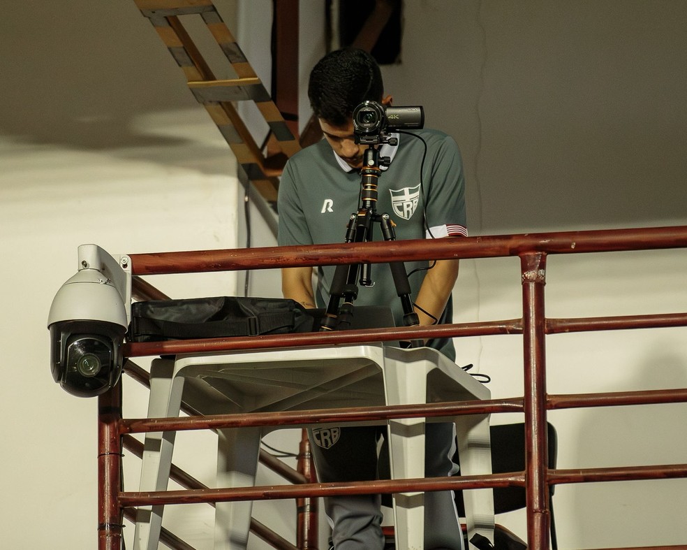 Caio destacou importância da tecnologia na análise de desempenho — Foto: Arquivo Pessoal