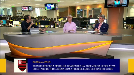 Redação debate imagem de Jorge Jesus na Europa: "É maior do que quando chegou no Flamengo?"