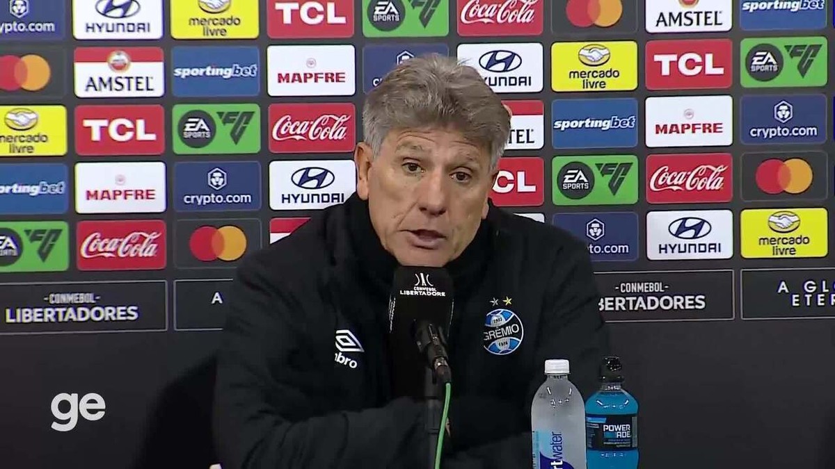 Renato projeta desafio no jogo de volta, mas destaca: Grêmio agora tem pólvora