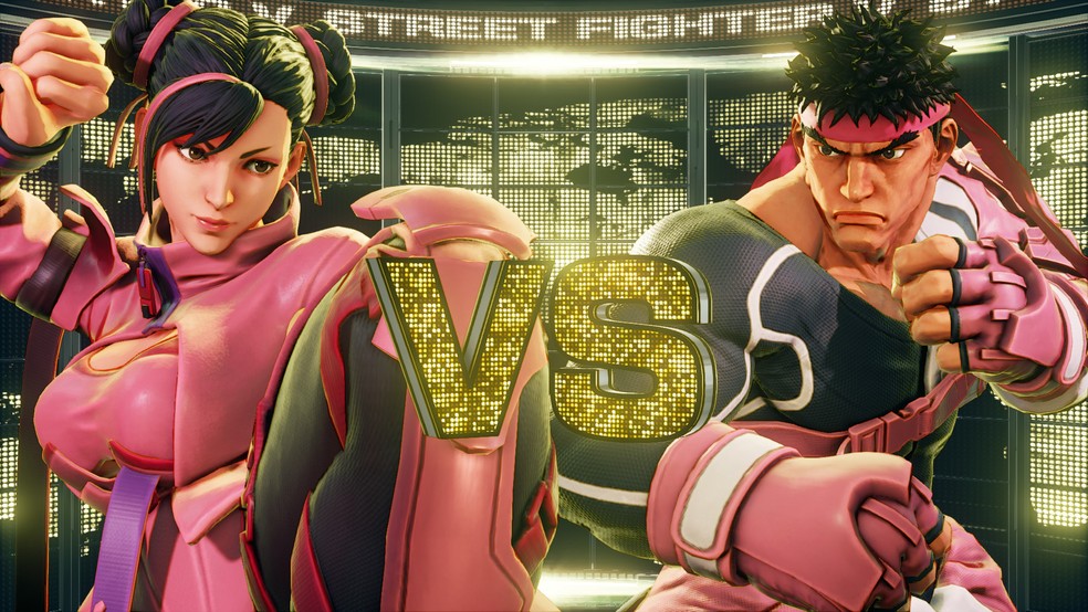 Street Fighter V lança skins em apoio ao outubro rosa, esports