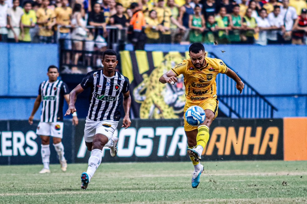 Amazonas x Botafogo-PB Série C — Foto: João Normando