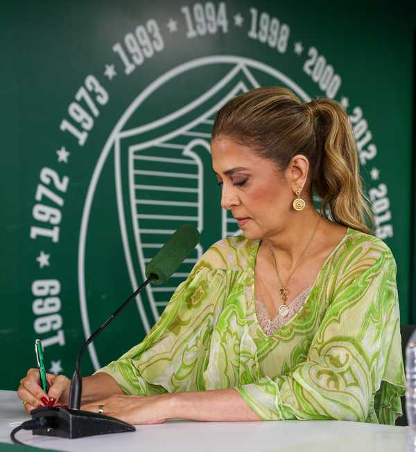 Leila Pereira assume compromisso de tornar Palmeiras ainda mais vitorioso