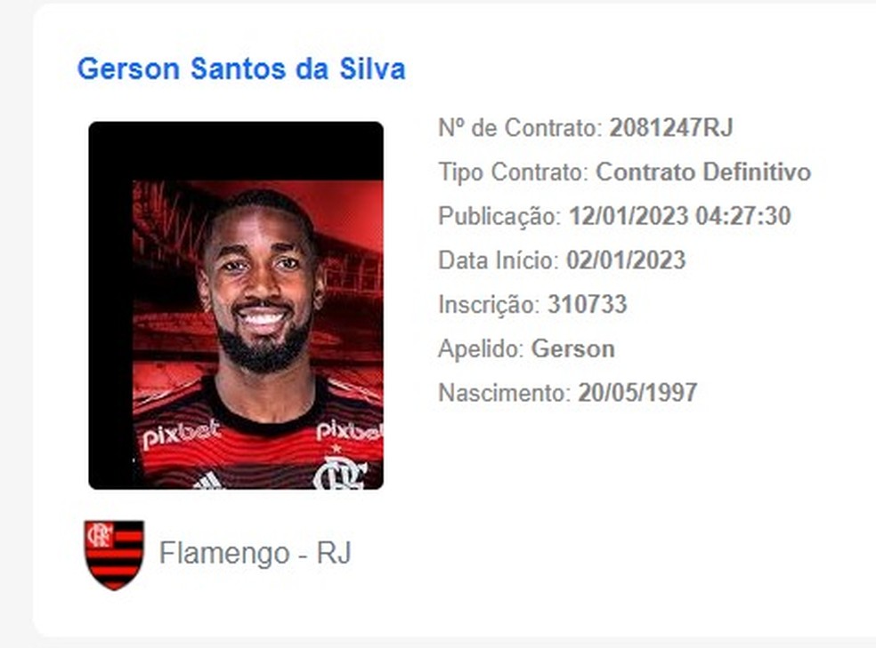 Gerson explica escolha de camisa 20 do Flamengo: 'Homenagem a Vini Jr.', Flamengo