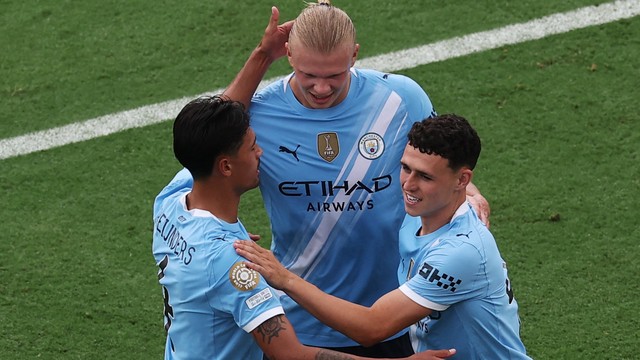 Haaland, Foden e Reijnders em Manchester City x Juventus