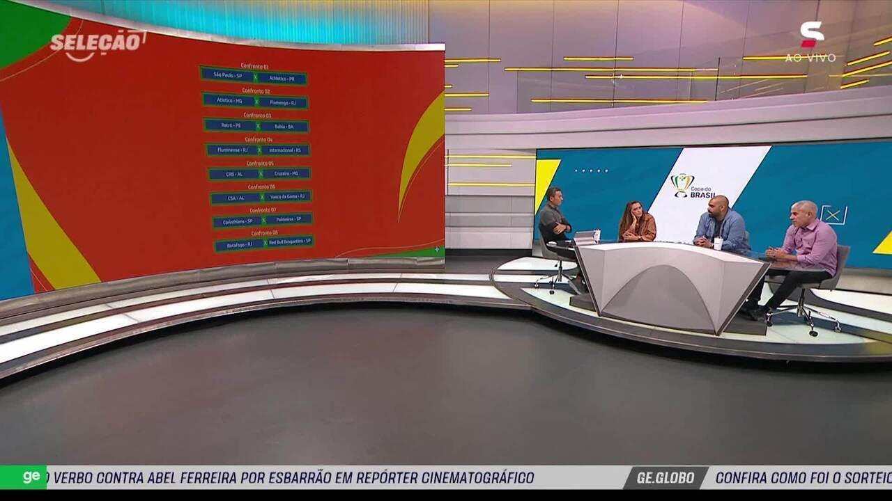 Oitavas da Copa do Brasil: veja os confrontos e mandos de campo