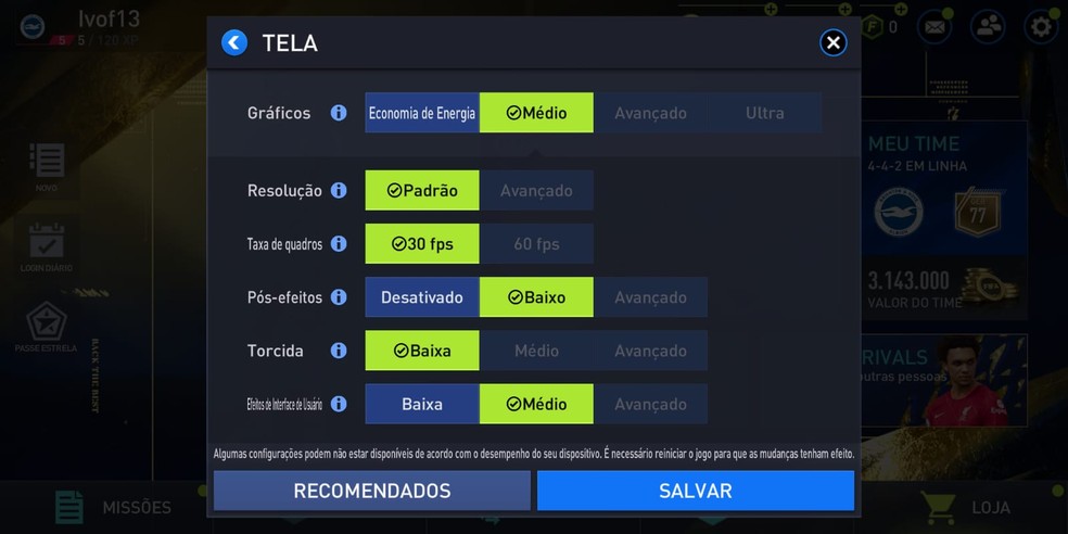 FIFA Mobile 22: Como baixar e personalizar as configurações de