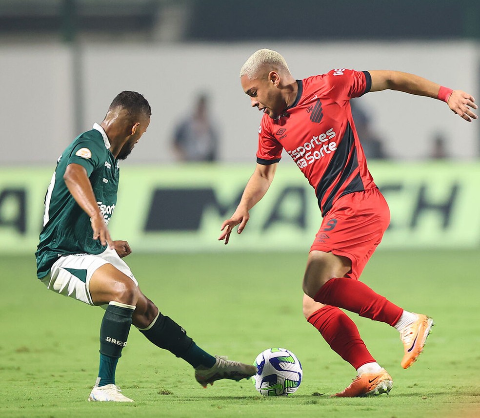 Goiás e Athletico ficam no empate  — Foto: Gustavo Oliveira/Athletico