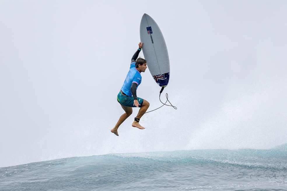 Jack Robinson provoca Gabriel Medina com post de foto viral — Foto: Getty Images