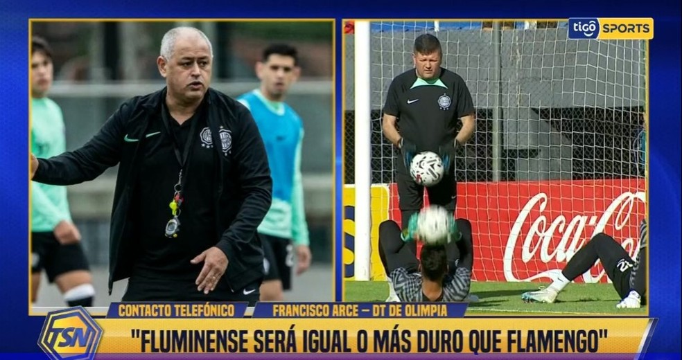 Técnico do Olimpia conta como pretende encarar o Fluminense