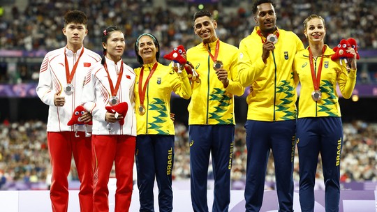 Jerusa e Lorena fazem dobradinha brasileira nos 100m T11 - Foto: (Reuters)