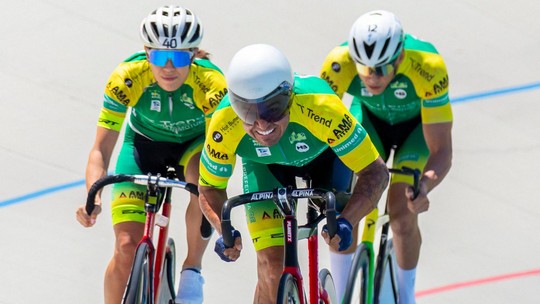 Santos conquista oito títulos no Brasileiro de Paraciclismo de Pista
