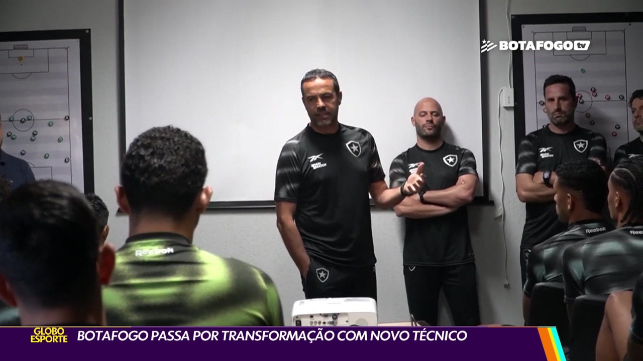 Botafogo passa por transformação com novo técnico