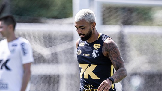 Gabigol estreia quando? Atacante volta em boas condições ao Santos e depende apenas de Vojvoda